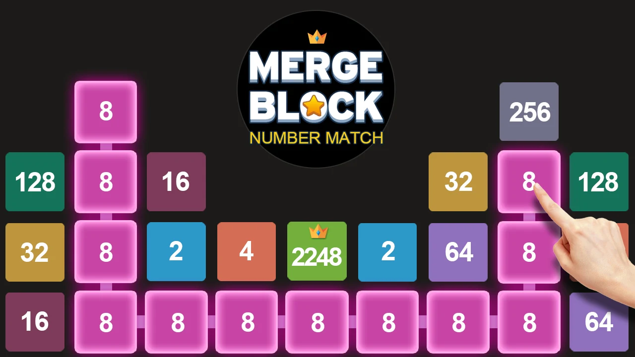 2248 - 2048 puzzle games screenshot